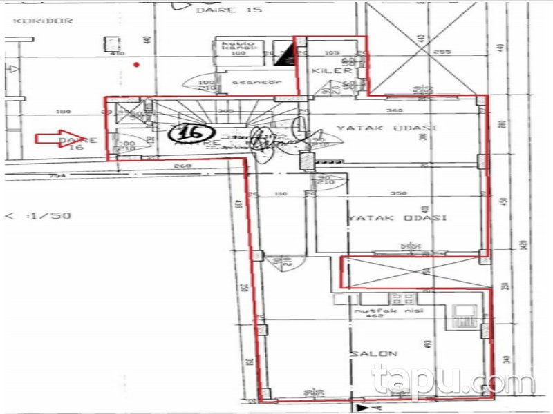Kırklareli Merkez Karakaş Mahallesi'nde İskanlı 3+1 Teraslı Dubleks Daire