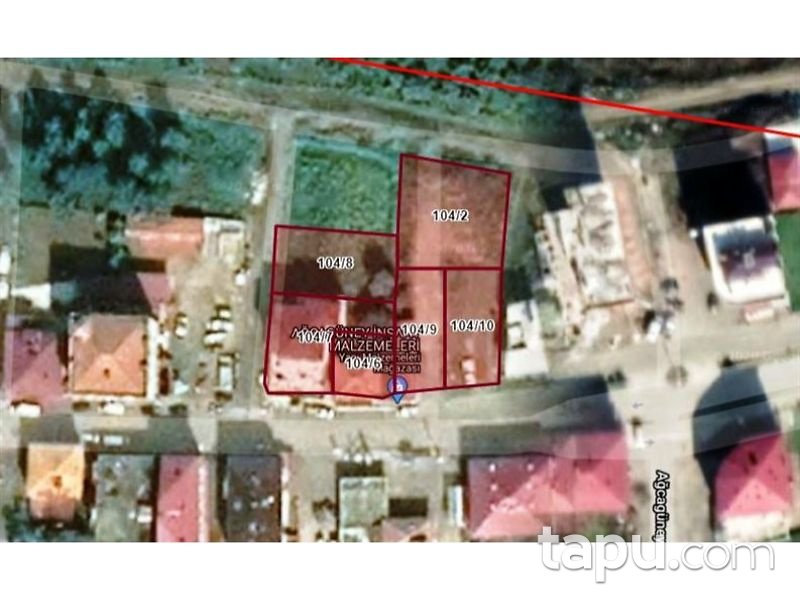 Samsun Çarşamba Aşağı Ağcagüney Mahallesi'nde 344 m2 Konut İmarlı Arsa