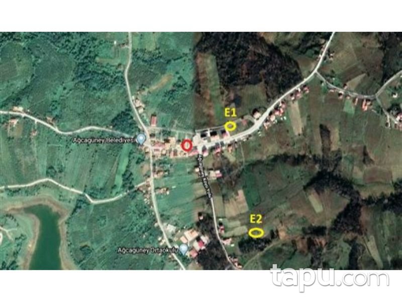 Samsun Çarşamba Aşağı Ağcagüney Mahallesi'nde 344 m2 Konut İmarlı Arsa