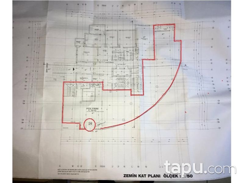 Kayseri Melikgazi Esenyurt Mahallesi'nde İskanlı 365 m2 Depolu Dükkan