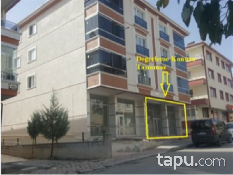 Ankara Sincan Sakarya Caddesi'ne Cepheli 109 m2 İskanlı Dükkan