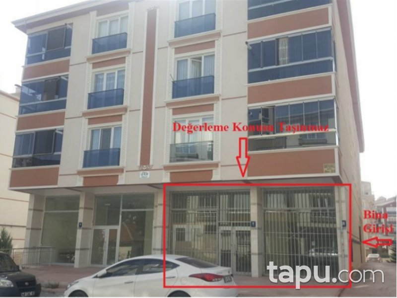 Ankara Sincan Sakarya Caddesi'ne Cepheli 109 m2 İskanlı Dükkan