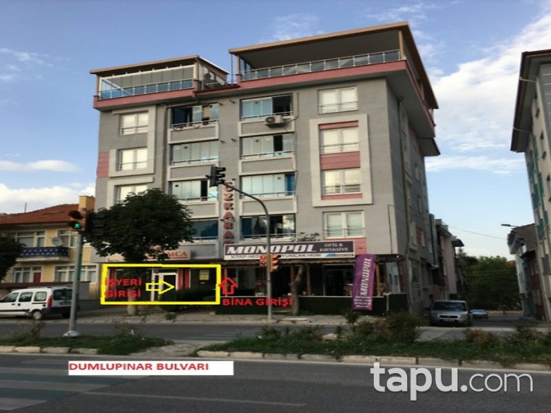 Kütahya Merkez Yenidoğan Mahallesi'nde 220 m2 İskanlı Dubleks Dükkan