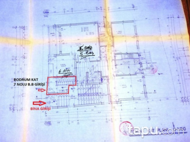 Mersin Akdeniz Hamidiye Mahallesi'nde 141 m2 Depo