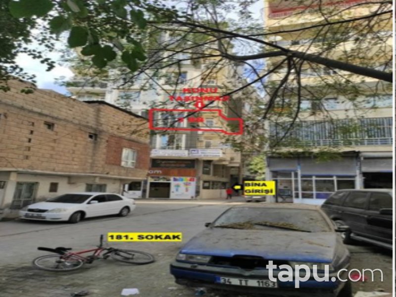 Şanlıurfa Haliliye Şair Nabi Mahallesi'nde 2+1 70 m2 İskanlı Daire