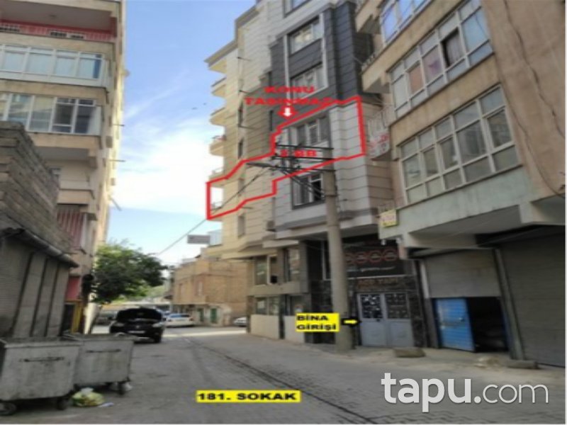 Şanlıurfa Haliliye Şair Nabi Mahallesi'nde 2+1 70 m2 İskanlı Daire