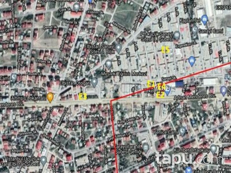 Kahramanmaraş Elbistan Orhan Gazi Mahallesi'nde 65 m2 İskanlı Dükkan