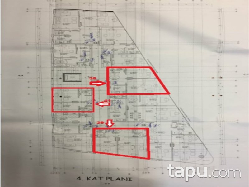 Osmaniye Merkez Rahime Hatun Mahallesi'nde 47 m2 Ofis