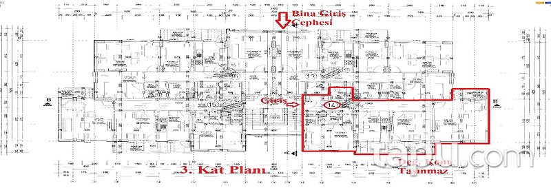 Kastamonu Merkez Mehmet Akif Ersoy Mahallesi'nde 2+1 Daire