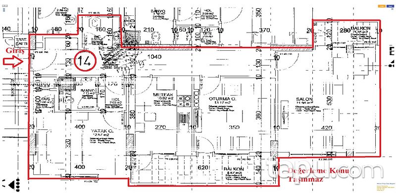 Kastamonu Merkez Mehmet Akif Ersoy Mahallesi'nde 2+1 Daire