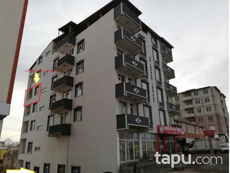 Erzurum Horasan Adnan Menderes Mahallesi'nde Natamam 3+1 Daire