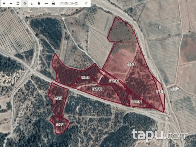 Denizli Honaz Sapaca Mahallesi'nde 78 Dönüm Bahçe