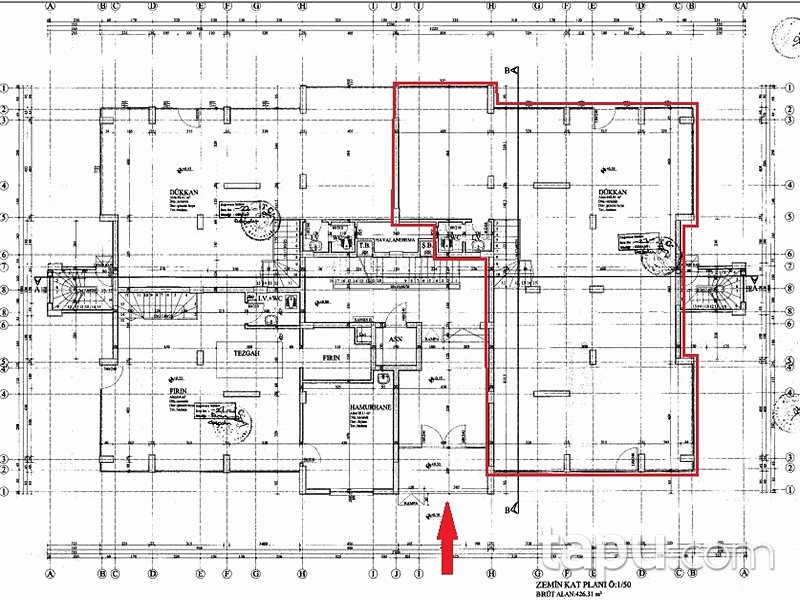 Konya Karatay Erenler Mahallesi'nde 230 m2 Depolu Dükkan (403)