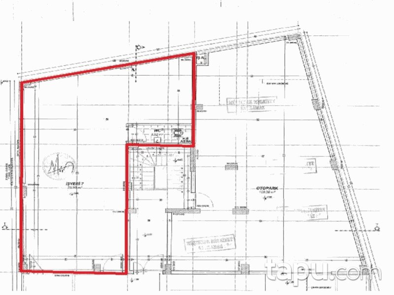Eskişehir Odunpazarı Yıldıztepe Mahallesi'nde İskanlı 88 m2 Dükkan (1095)