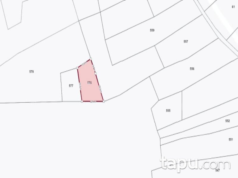 Antalya Korkuteli Kızılcadağ Mahallesi'nde 703 m2 Tarla (1226)