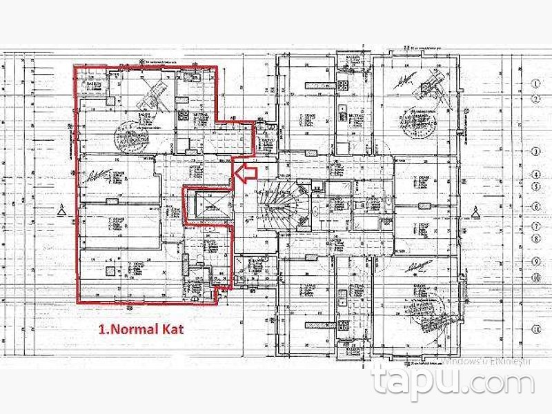 İstanbul Sancaktepe Kasr-ı İstanbul Sitesi'nde 95m2 3+1 Daire