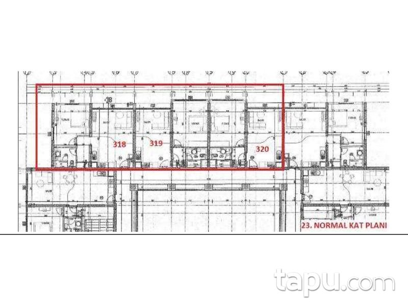 İstanbul Atasehir Flora Rezidans'ta 55m2 1+1 Daire
