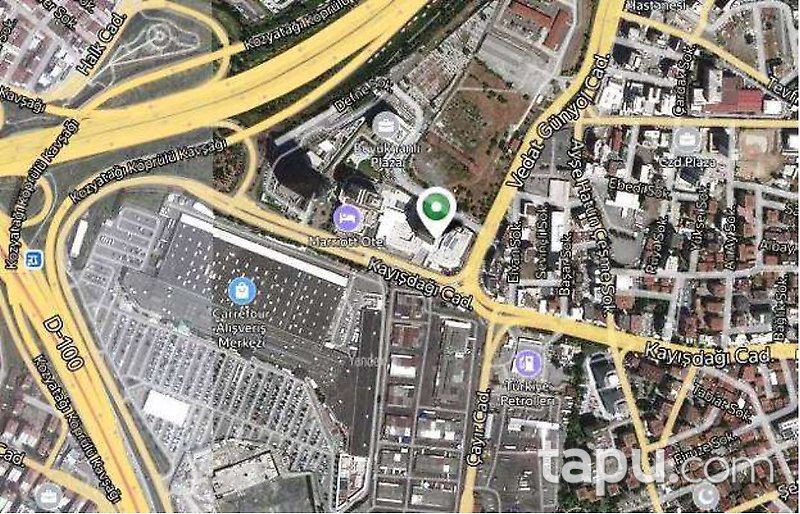 İstanbul Atasehir Flora Rezidans'ta 1+1 Daire