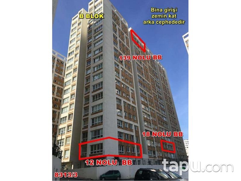 İstanbul Tuzla Lokum Evler'de 3+1 117 m2 Daire
