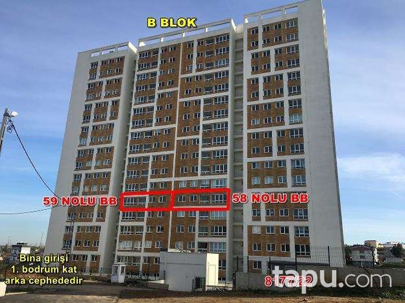 İstanbul Tuzla Lokum Evler'de 2+1 96 m2 Daire