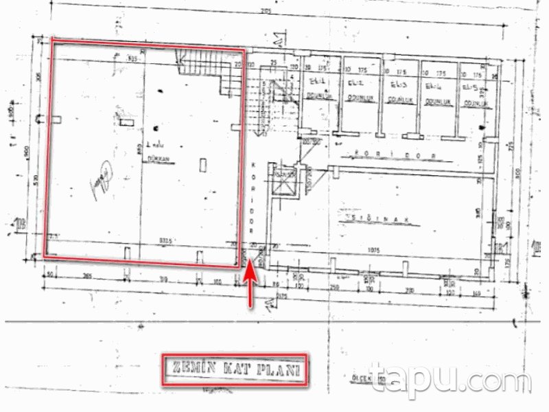 Samsun Terme Cumhuriyet Mahallesi'nde Cadde Cepheli 139 m2 Asma Katlı Dükkan