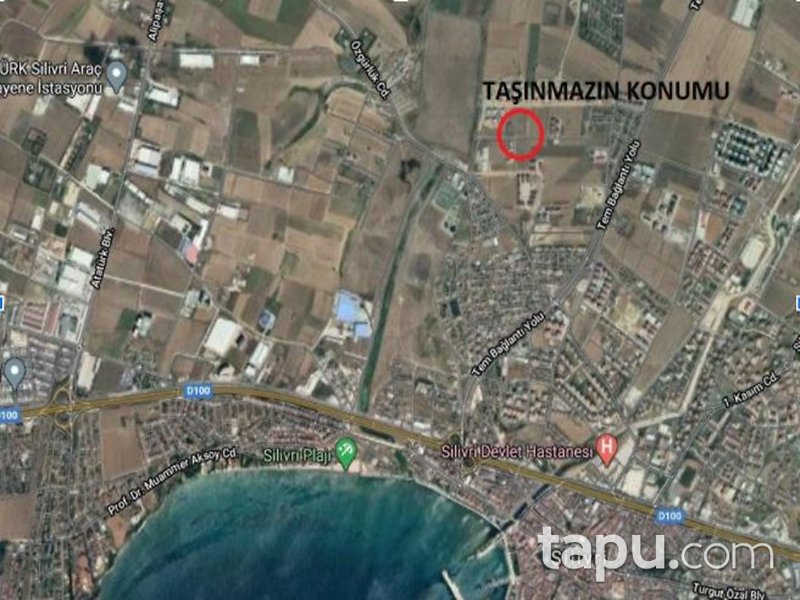 Silivri'de Yeni Yapılaşma Bölgesinde Konut Projesine Uygun Arsa