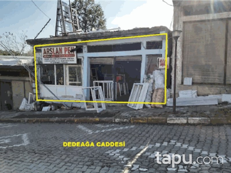 Ordu Ünye Dedeağa Caddesine Cepheli 54 m2 Dükkan