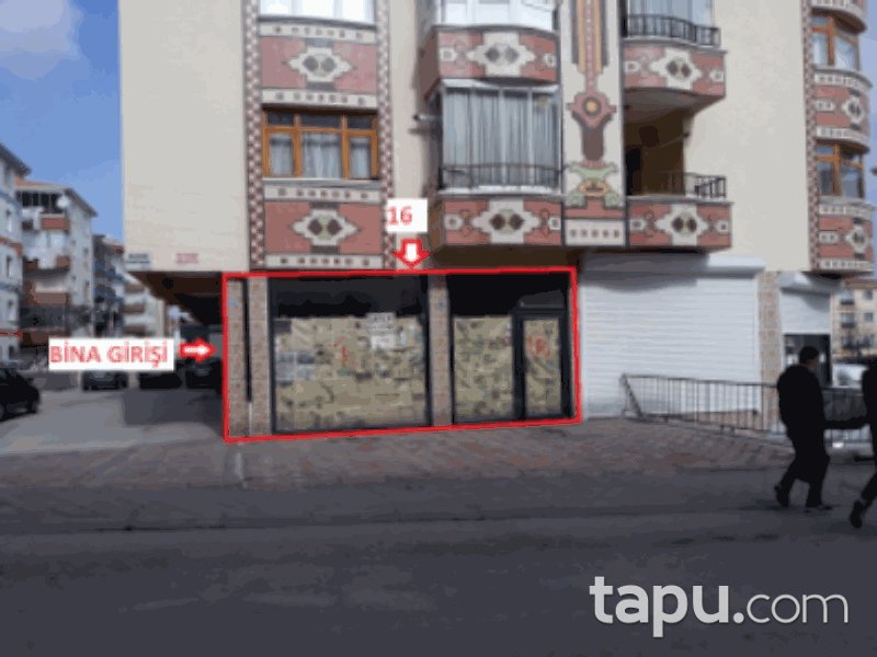 Ankara Sincan Pınarbaşı Mahallesi'nde 73 m2 İskanlı Dükkan