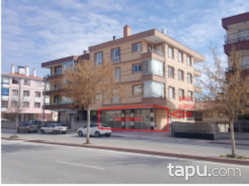 Konya Selçuklu Hanaybaşı Mahallesi'nde 88 m2 Depolu Dükkan