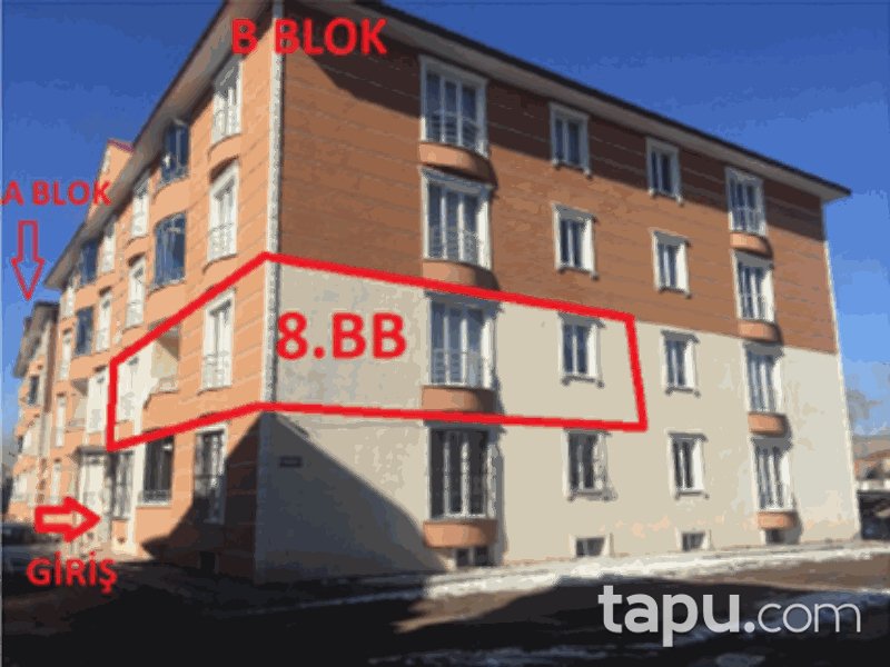 Kars Merkez Şehitler Mahallesi'nde 3+1 154 m2 Daire