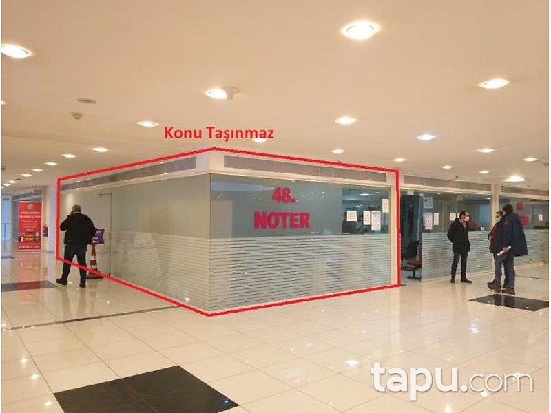 İstanbul Şişli Polat Plaza'da 45 m2 İskanlı Dükkan