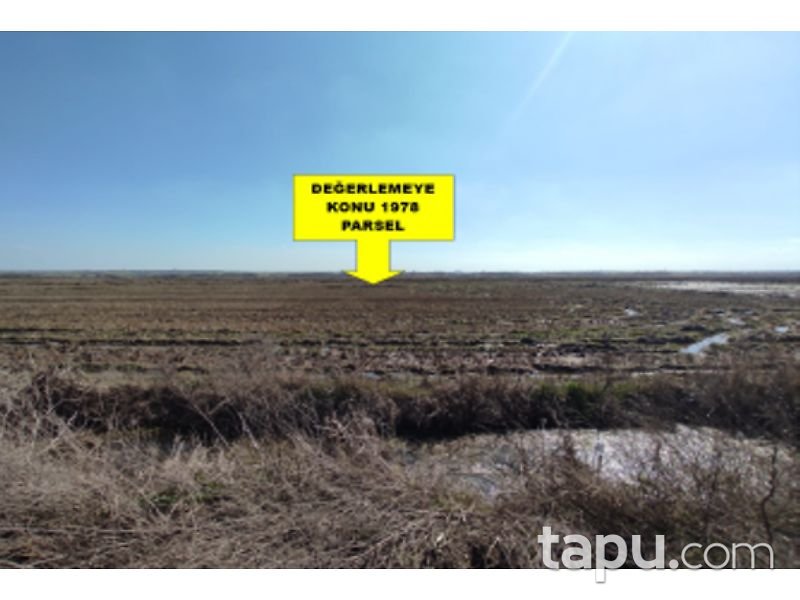 Edirne Uzunköprü Yeniköy Mahallesi'nde 11400 m2 Tarla