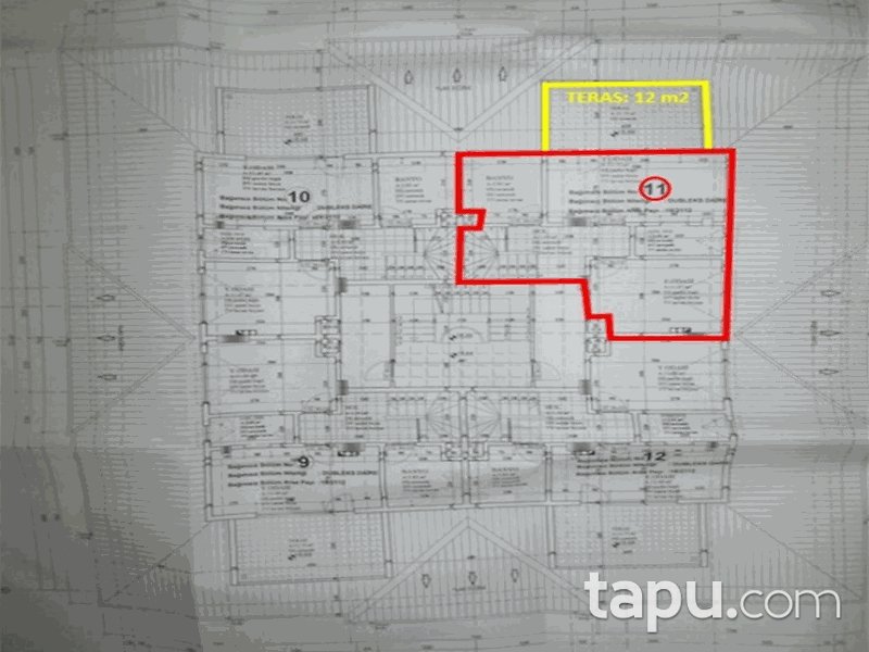 Düzce Merkez Metek Mahallesi'nde 4+1 173 m2 İskanlı Daire