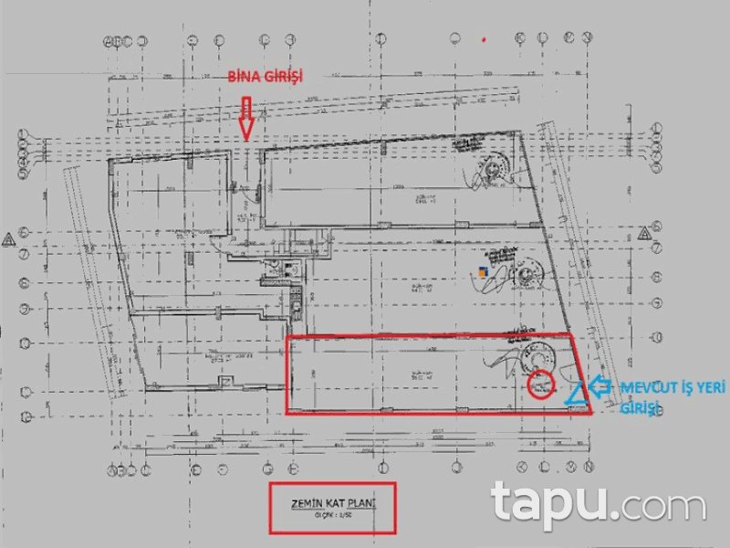 Kahramanmaraş Elbistan Güneş Mahallesi'nde 55 m2 İskanlı Dükkan