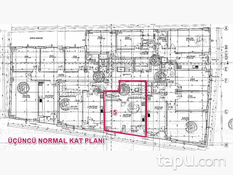 Eskişehir Tepebaşı Kumlubel Mahallesi'nde 196 m2 Dubleks Daire