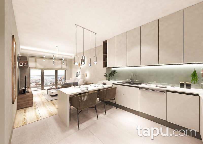 Vema Tuzla'da Manzaralı Yatırıma Uygun 1+1 Daireler