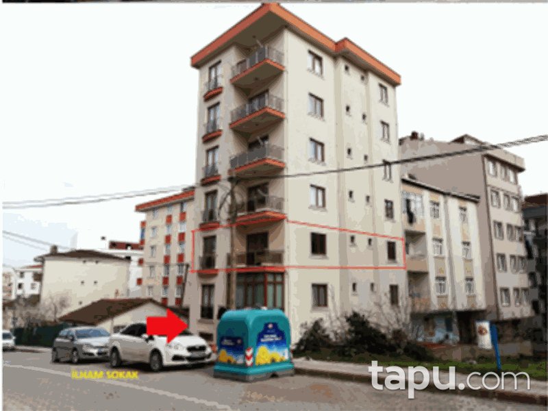 İstanbul Sancaktepe Abdurrahmangazi Mahallesi'nde 2+1 95 m2 İskanlı Daire