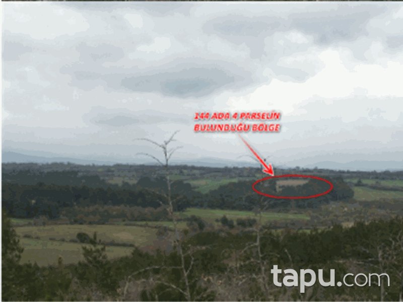 Çanakkale Bayramiç Yiğitler Mahallesi'nde 14300 m2 Tarla