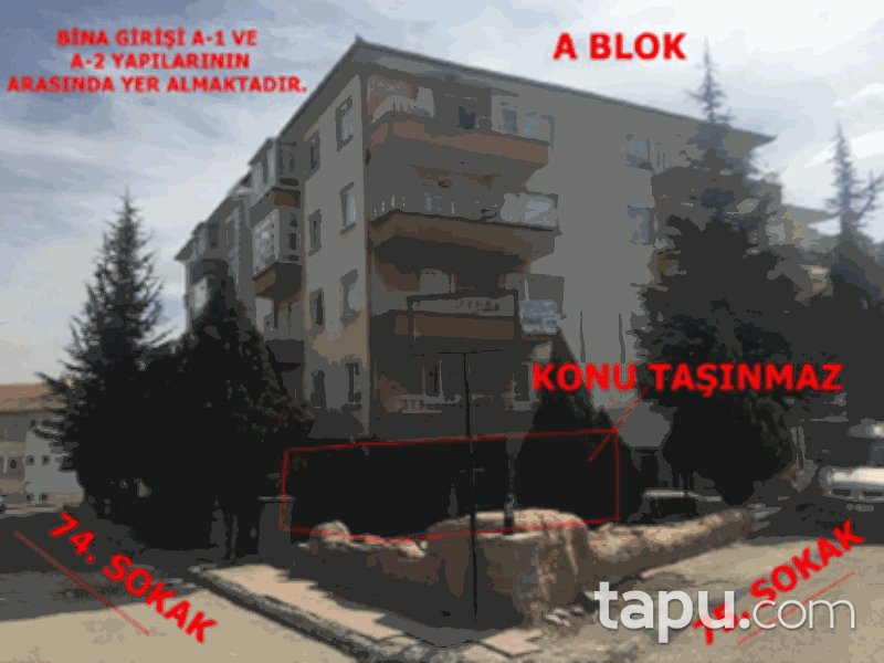 Ankara Sincan Andiçen Mahallesi'nde 171 m2 İskanlı Depolu Dükkan