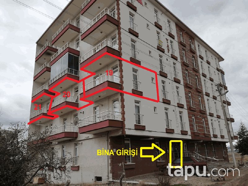 Kırıkkale Yahşihan Evim Rezidans'ta 1+1 34 m2 Daire