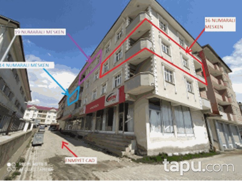 Van Muradiye Yenişehir Mahallesi'nde 2+1 90 m2 Daire