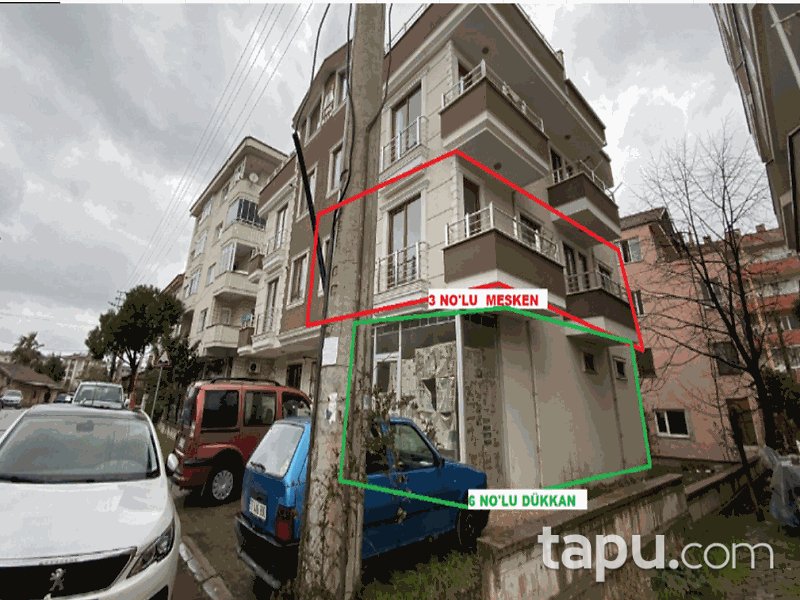 Yalova Çiflikköy Sahil Mahallesi'nde 83 m2 Depolu Dükkan