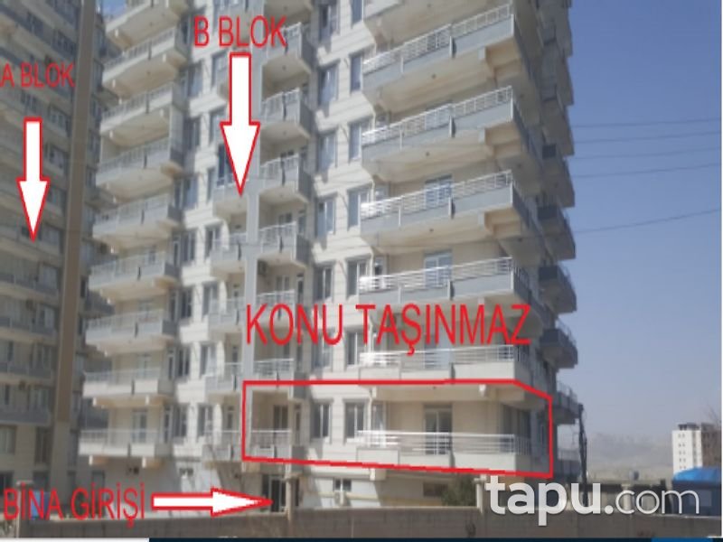 Mardin Artuklu Hedekoğlu Sitesi'nde 3+1 Daire