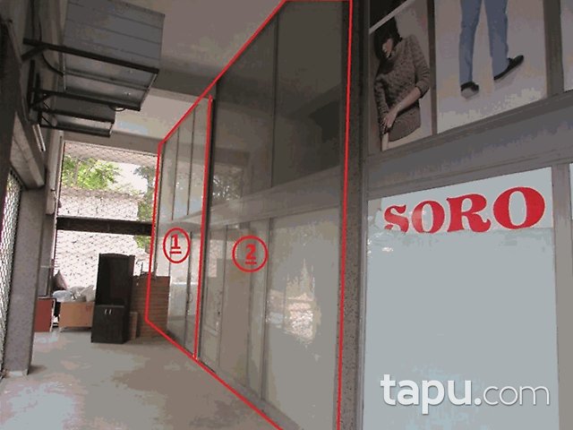 Ankara Altındağ Alsan İşhanı'nında 25 m2 Dükkan