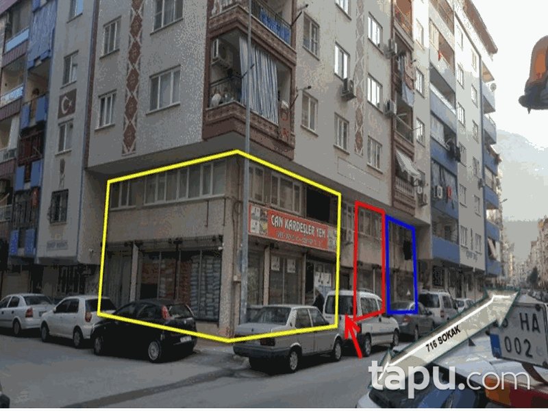 Manisa Şehzadeler Şehitler Mahallesi'nde 2 Adet Dükkan