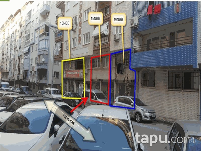 Manisa Şehzadeler Şehitler Mahallesi'nde 90 m2 Depolu Dükkan