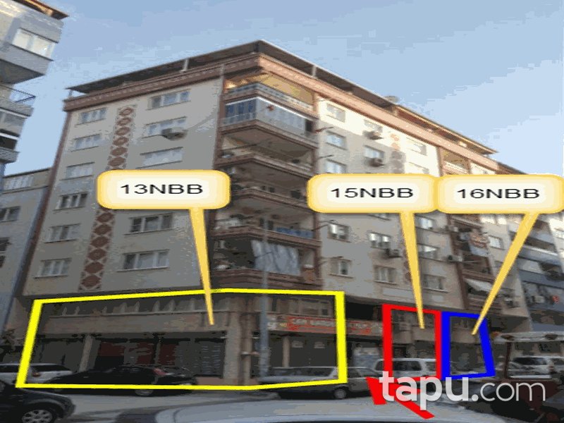 Manisa Şehzadeler Şehitler Mahallesi'nde 90 m2 Depolu Dükkan