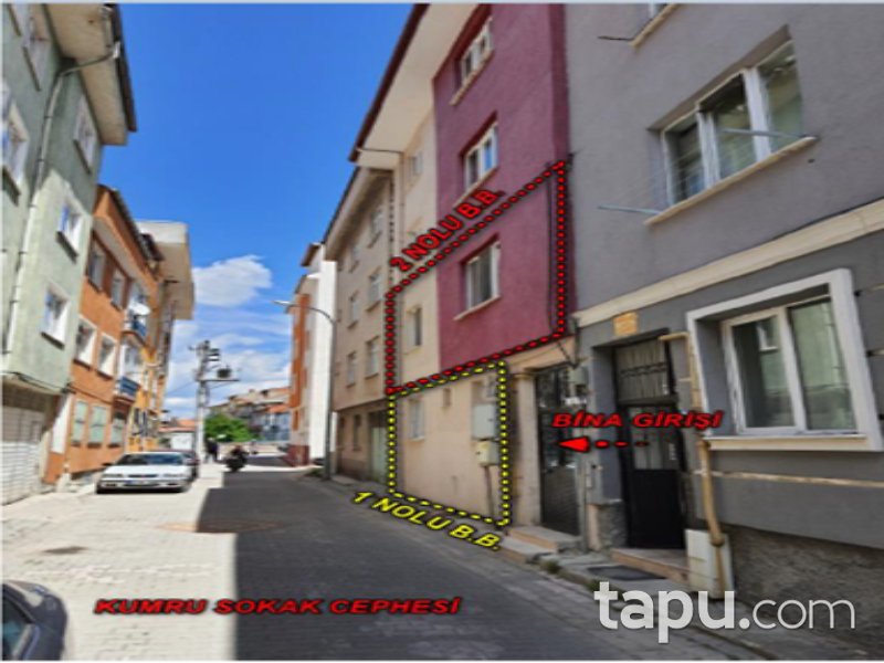 Kütahya Merkez Meydan Mahallesi'nde 2+1 71 m2 Daire