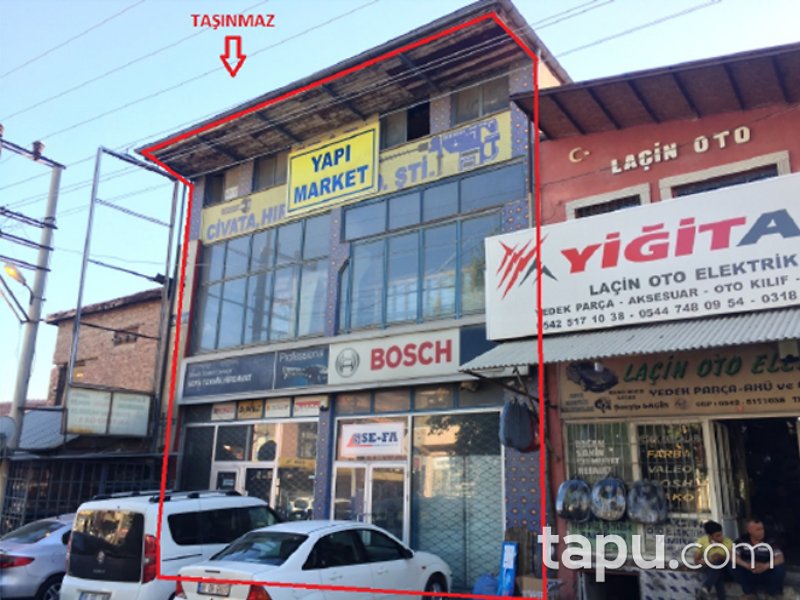 Kırıkkale Merkez Sanayi Mahallesi'nde 932 m2 Depolu Dükkan