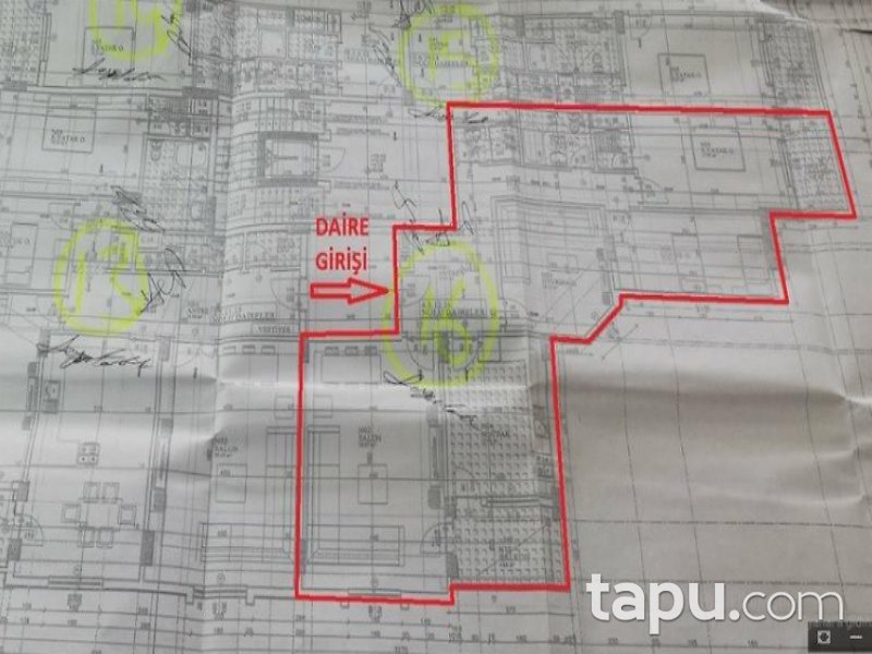 Batman Merkez Gap Mahallesi'nde 3+1 157 m2 Daire